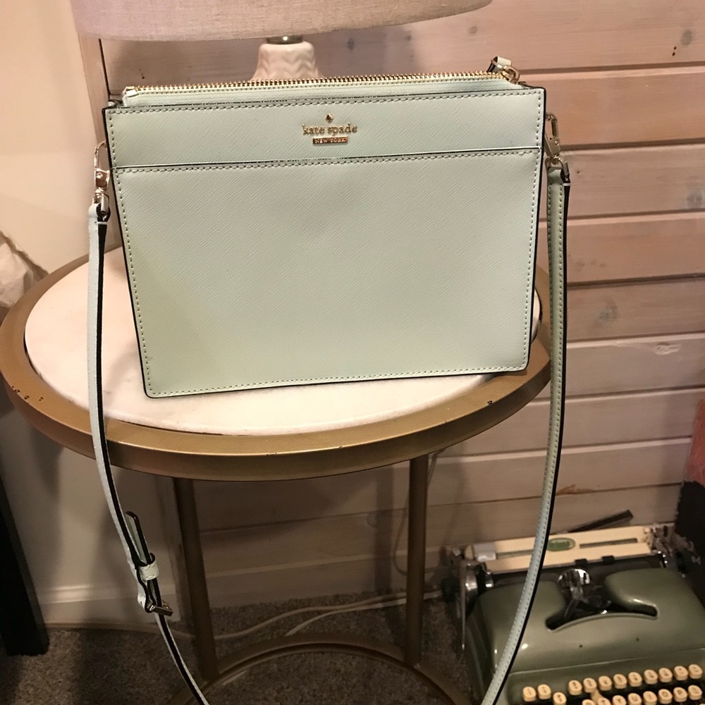 Kate Spade Crossover Clutch - Mint